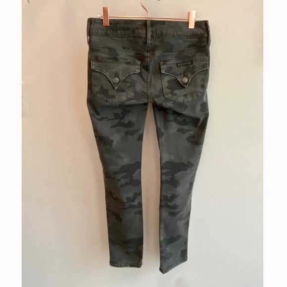 Hudson Collin Midrise Skinny Ankle Camouflage Jeans - Picture 5 of 14